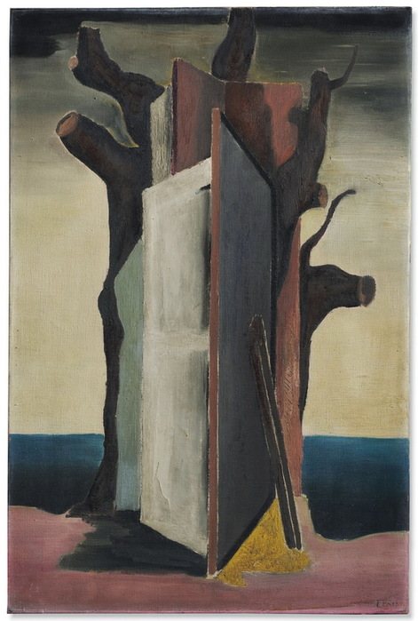 1929-1930 Живопись. 91.5 x 60.6cm. (471x700, 100Kb)