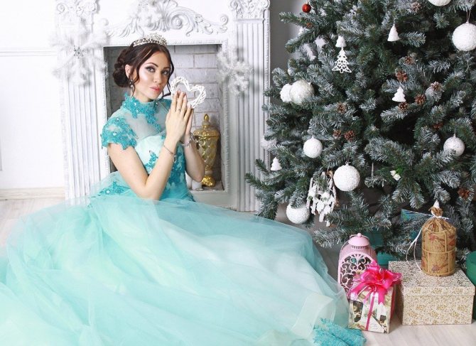 Princess, Christmas Tree, New Year, Рождество, Праздник