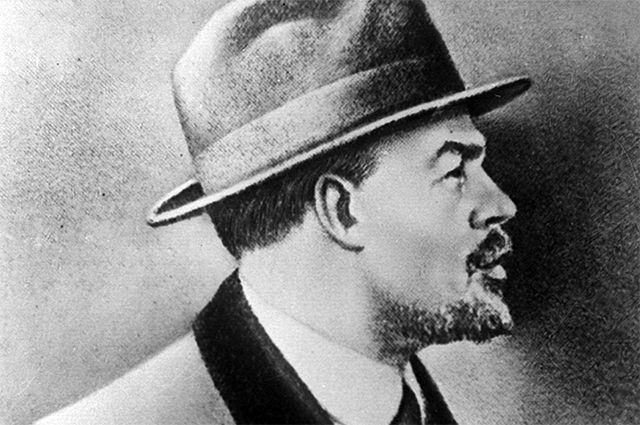 Владимир Ильич Ленин в Стокгольме. 1917 год.